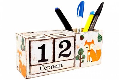 Набор для декупажа Умняшка "Вечный календарь" Д-001/1 фото 1