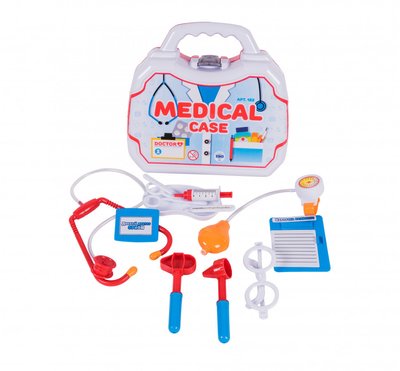 Игрушечный медицинский набор в чемоданчике Орион 12 предметов 182OR фото 1