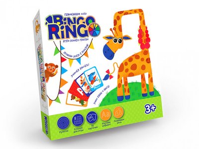 Настольная игра Danko Toys Bingo Ringo (рус) GBR-01-01 фото 1