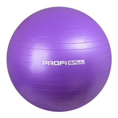 М'яч для фітнесу (фітбол) ProfiBall 65 см Фіолетовий M 0276 фото 1