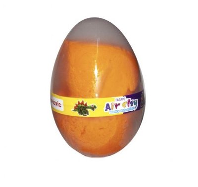 Маса для ліплення в яйці (помаранчева) фото 1