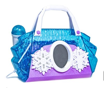 Модная интерактивная детская сумочка с микрофоном Frozen световые и звуковые эффекты фото 1