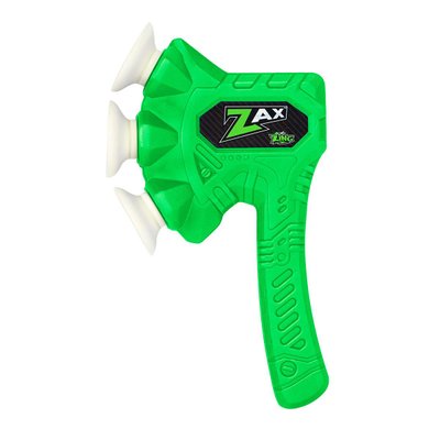 Игрушечный метательный топорик с присосками серии "Air Storm" ZAX зелёный фото 1