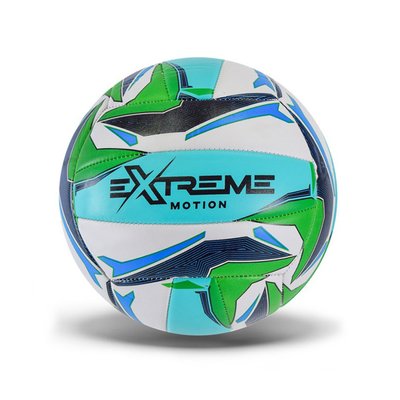 Волейбольний м'яч №5 Extreme Motion PVC діаметр 21 см бірюзово-зелений VB24512 фото 1