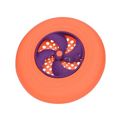 Летающая тарелка Battat Фрисби 23.5 см цвет папайя - сливовый BX1356Z фото 1