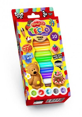 Тісто для ліплення Danko Toys Master-Do 10 кольорів TMD-02-01 фото 1