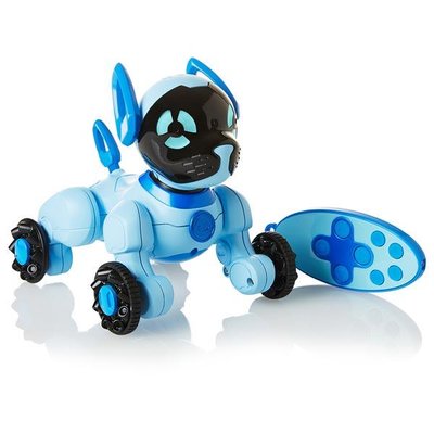 Интерактивный робот - щенок WowWee Чип голубой фото 1