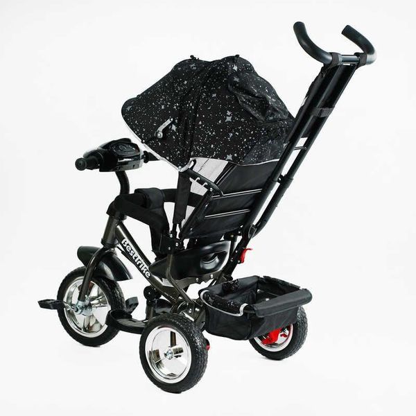 Дитячий триколісний велосипед Best Trike інтерактивний колеса EVA чорний 6588 / 65-203 фото 3