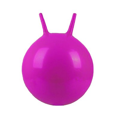 Мяч для фитнеса с рожками (фитбол) 38 см MS 0938 Фиолетовый фото 1
