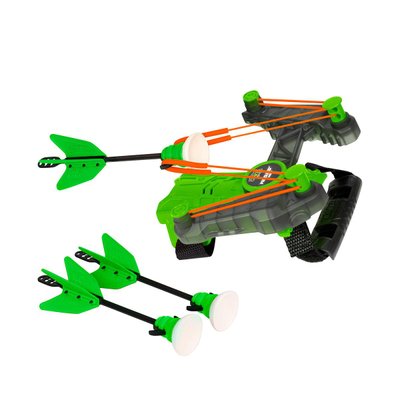 Игрушечный арбалет на запястье серии "Air Storm" - WRIST BOW зеленый, 3 стрелы в комплекте фото 1