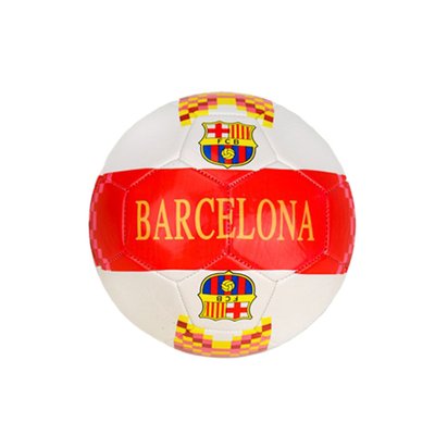 Футбольный мяч №5 Bambi FC TPU диаметр 21 см Красный FB20144 фото 1