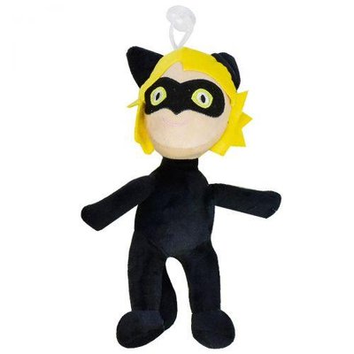 М'яка іграшка серії Леді Баг та Супер Кіт "Супер Кіт" 30 см чорний C33938 фото 1