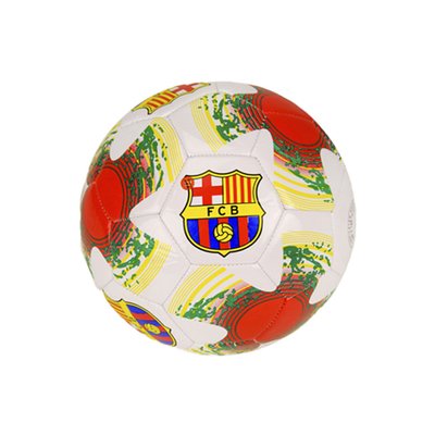 Футбольный мяч №5 Bambi FC PU диаметр 21 см Красный FB20125 фото 1