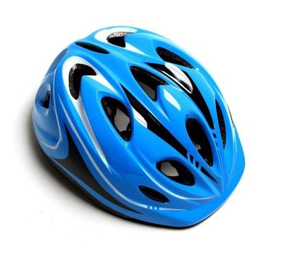 Защитный шлем для катания с регулировкой размера Синий фото 1