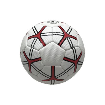 Футбольный мяч №5 Bambi Web TPU диаметр 21 см Красный FB2233 фото 1