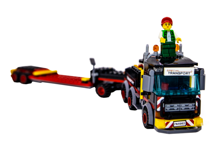Дитячий конструктор UAToy "Вертоліт та тягач" серія Доблесні рятувальники 331 деталей 33027 фото 4
