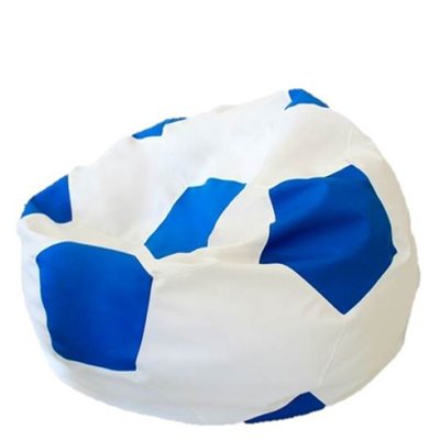 Бескаркасный пуф - мешок Tia 50 х 50 см Футбольный мяч S Оксфорд фото 1
