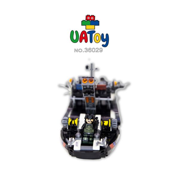 Дитячий конструктор UAToy "Корабель групи S.W.A.T." серія Місто друзів 771 деталей 36029 фото 6