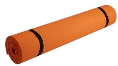 Каремат для йоги фитнеса туризма Profi 173х61см 5мм M 0380-2 материал EVA Оранжевый фото 1
