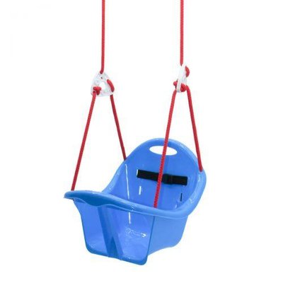 Детские подвесные качели Maximus Аист пластиковые голубые фото 1