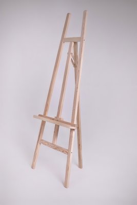 Напольный деревянный мольберт для рисования BrushMe с регулировкой и фиксаторами №40 фото 1