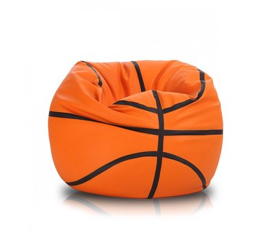 Безкаркасний пуф - мішок Tia 90 х 90 см Баскетбольний м'яч L Оксфорд фото 1