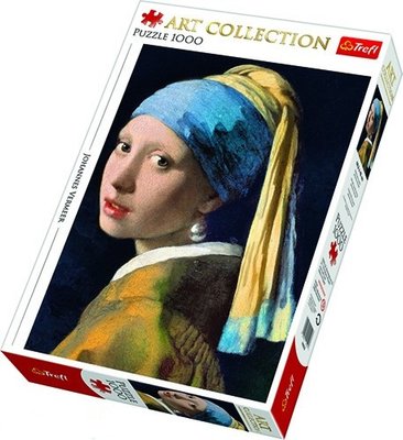 Пазли Trefl "Дівчинка з перлинами" 1000 елементів серії Арт колекція 68х48 см 10522 фото 1