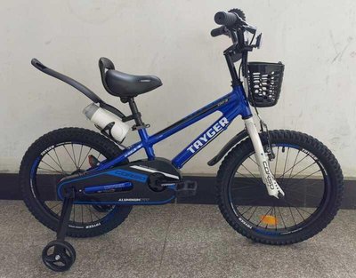 Велосипед підлітковий двоколісний 20" CORSO Tayger алюмінієва рама доп колеса синій TG-62355 фото 1