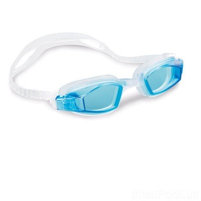 Очки для плавания Intex от 8 лет голубые 55682 фото 1