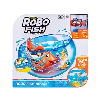 Интерактивный игровой набор для ванны ROBO ALIVE – Роборыбка в аквариуме фото 1