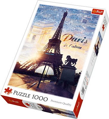 Пазли Trefl "Париж на світанку" 1000 елементів 68х48 см 10394 фото 1
