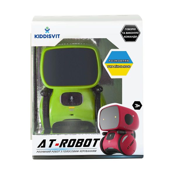 Інтерактивний робот з голосовим управлінням - AT-ROBOT (жовтий, озвуч.укр.) фото 3