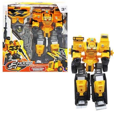 Трансформер - робот "Transform Warrior" 21 см оранжевый 323-5 фото 1