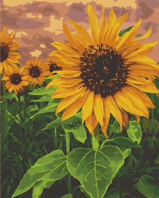 Картина за номерами Art Craft "Яскравий соняшник" 40х50 см 13120-AC фото 1