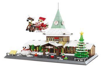 Дитячий конструктор STEM Wange Офіс Діда Мороза 6218 фото 1