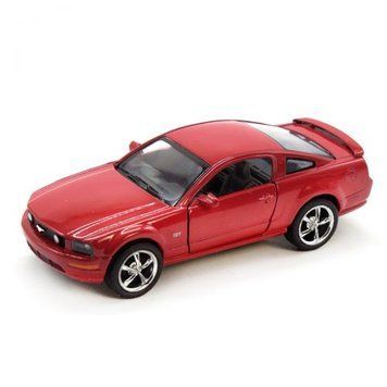 Іграшкова машинка Kinsmart Ford Mustang GT, металева, червона KT5091W фото 1