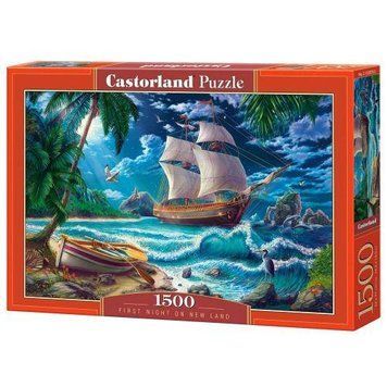 Пазлы Castorland "Первая ночь на новой земле" 1500 элементов 68 х 47 см C-152070 фото 1