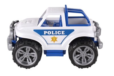 Іграшковий позашляховик ТехноК Поліція 35 см біло-синій 5002 фото 1