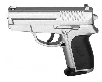 Игрушечный металлический пистолет на пластиковых пульках 6мм CYMA ZM01 фото 1