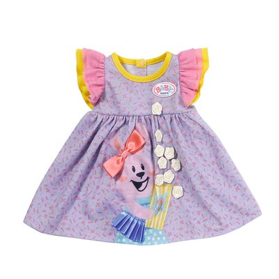 Ляльковий наряд BABY BORN - Миле плаття (фіолетове) фото 1