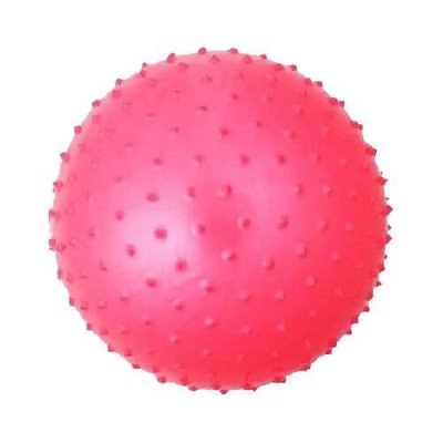 М'яч для фітнесу з шипами (фітбол) Gymnastic 75 см рожевий CO1006 фото 1