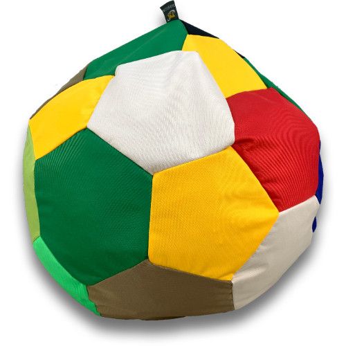 Безкаркасний пуф - мішок Tia 110 х 110 см Футбольний м'яч XL Оксфорд фото 6