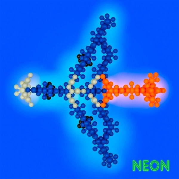 Конструктор Шестилисник (Сніжинка, Молекула) 120 шт 10 кольорів NEON світиться фото 6