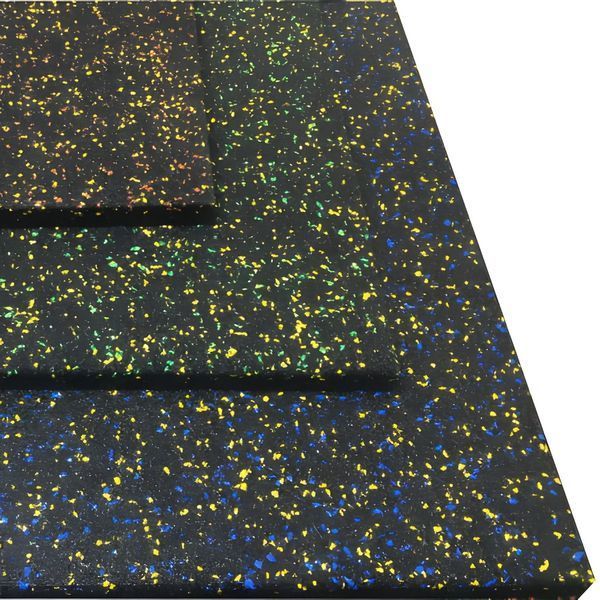 Напольное покрытие из резиновой крошки с ЭПДМ-гранулами 50х50х5 см Тia-sport фото 2