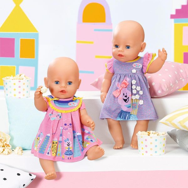 Ляльковий наряд BABY BORN - Миле плаття (фіолетове) фото 3