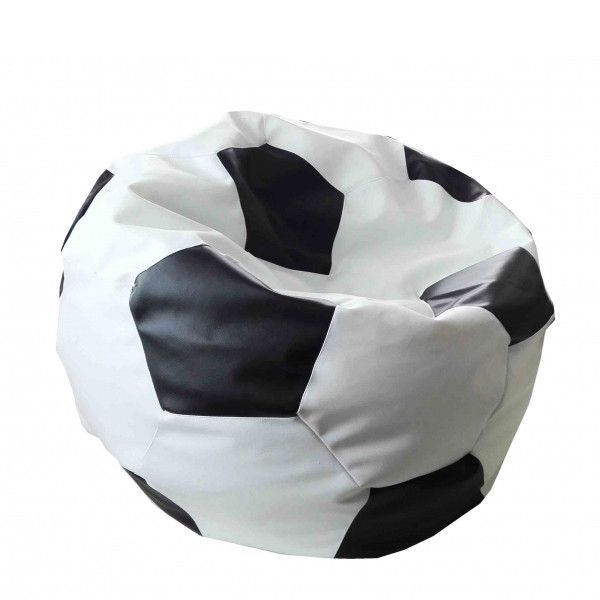 Безкаркасний пуф - мішок Tia 110 х 110 см Футбольний м'яч XL Оксфорд фото 2
