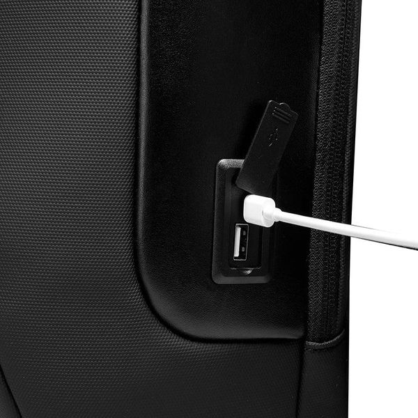 Городской вместительный рюкзак Mark Ryden Chicago с карманом для ноутбука и планшета черный 26 литров MR9116 фото 9