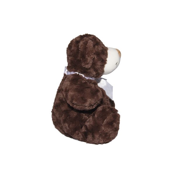 М'яка іграшка Grand Ведмідь з бантом коричневий 33 см фото 3