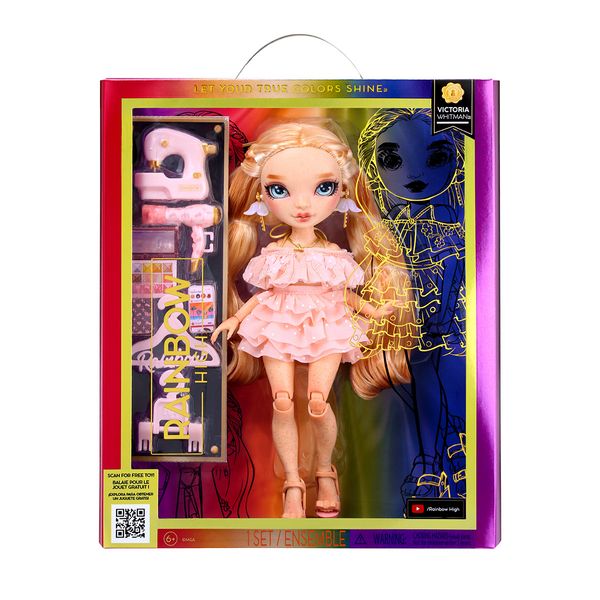 Кукла RAINBOW HIGH S23 Виктория Вайтмен с аксессуарами 28 см фото 7