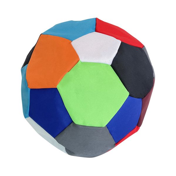 Безкаркасний пуф - мішок Tia 110 х 110 см Футбольний м'яч XL Оксфорд фото 4